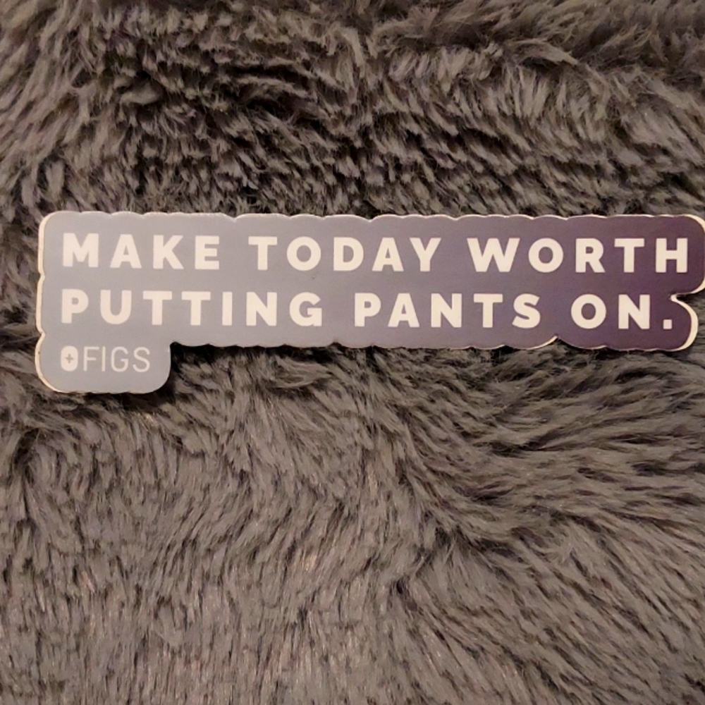 Figs scrubs sticker